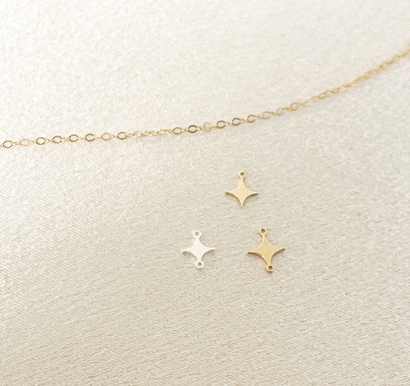 sparkle star charm