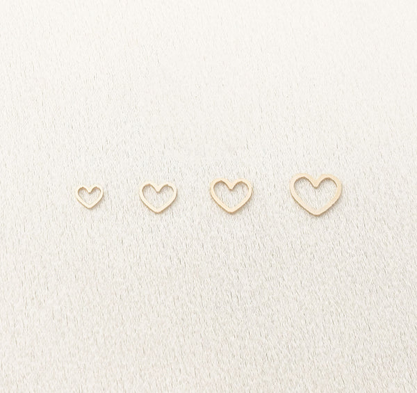 chonky heart outline connector