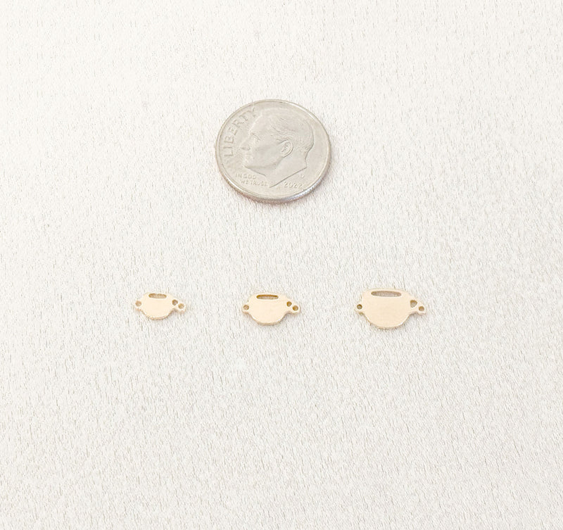 coffee mugs connector size comparison