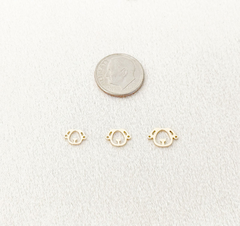 dog head connector size comparison