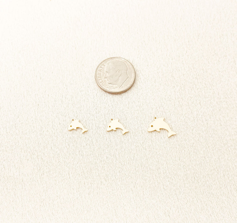 dolphin charm size comparison