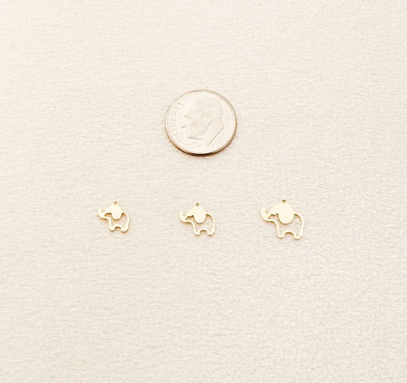 elephant charm size comparison