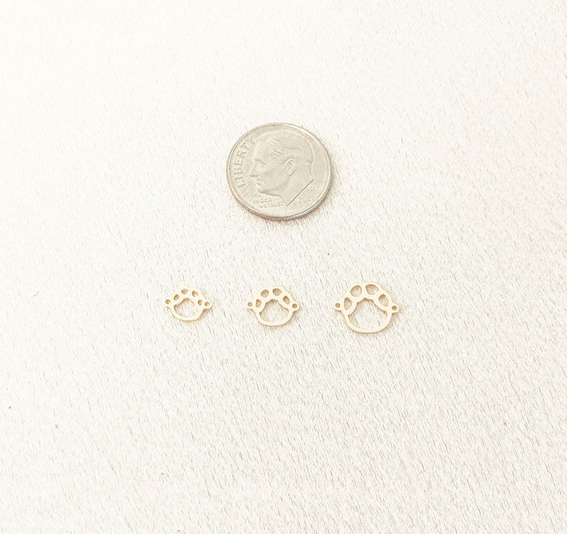elephant paw connector size comparison