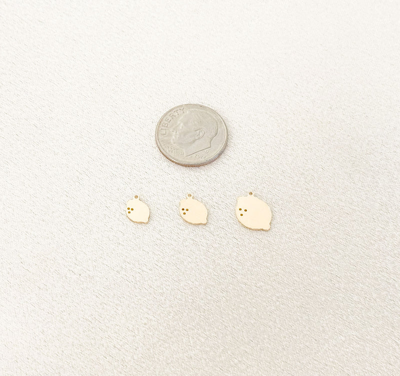 lemon charm size comparison