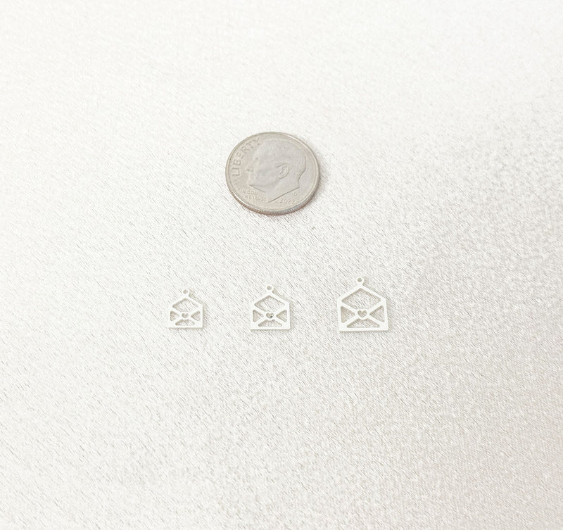 love letter charm size comparison