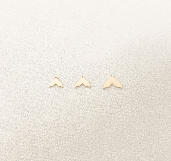 mermaid tail fin charm