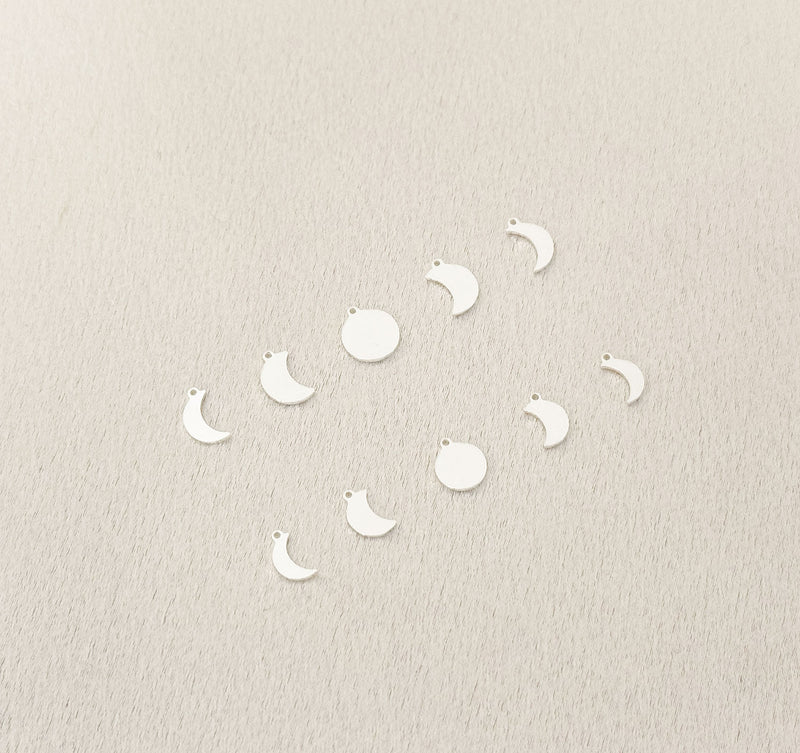 lunar phase charms