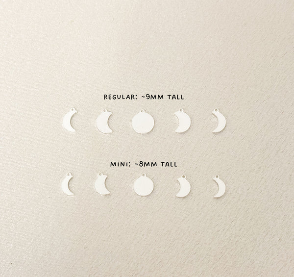 moon phases size difference