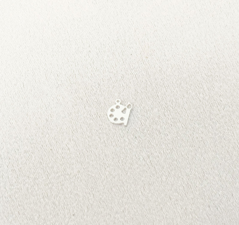 paint palette and brush charm