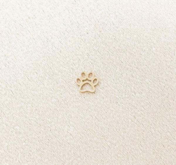 paw outline connector