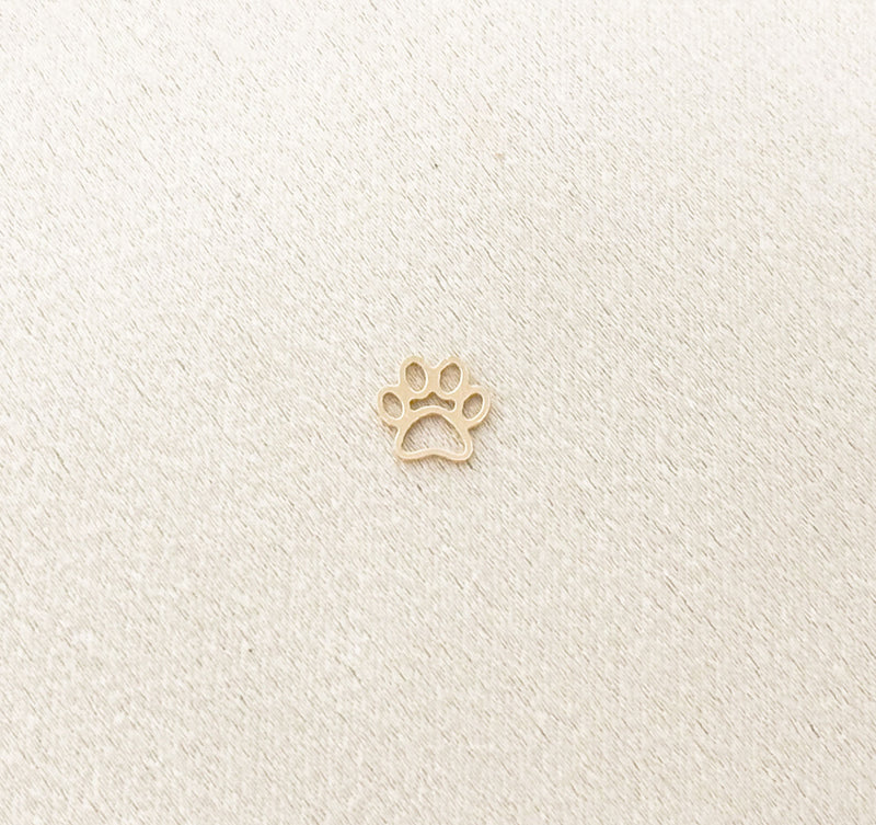 paw outline connector