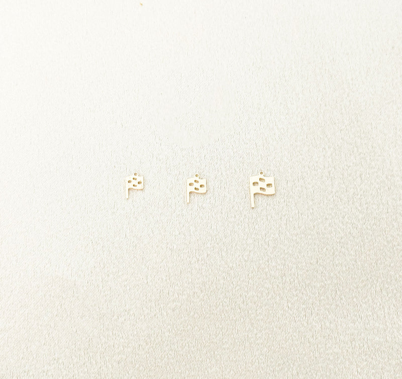 race flag charm