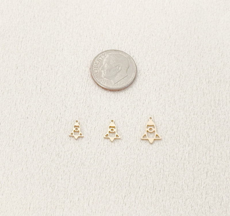 rocket charm size comparison