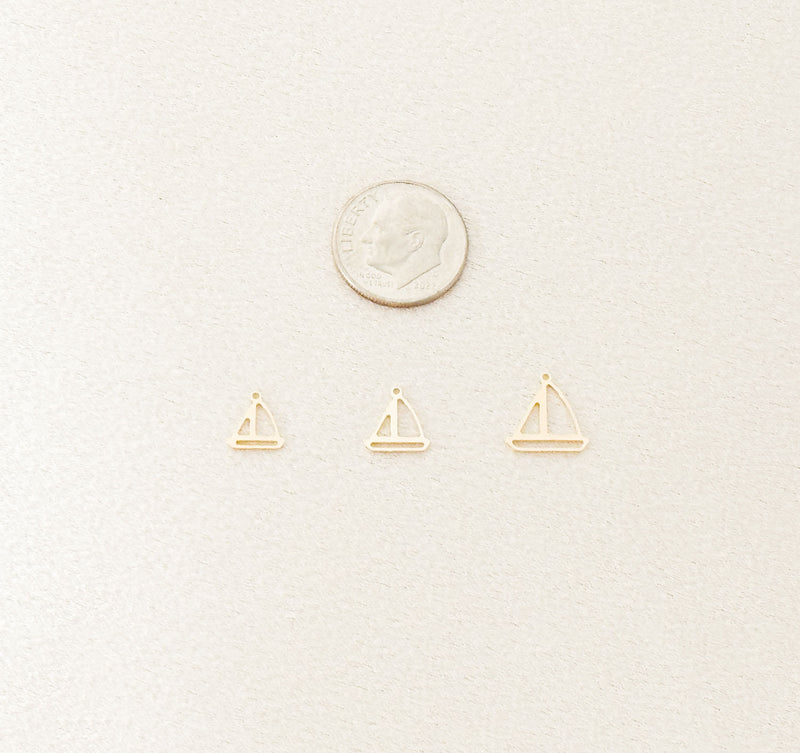 sailboat charm size comparison