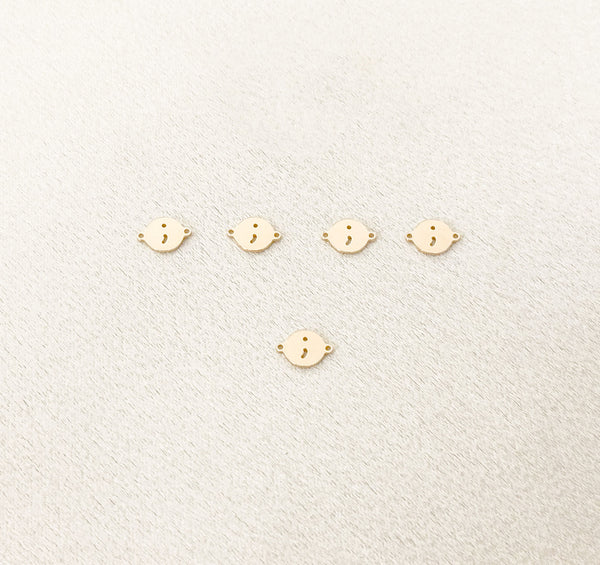 semicolon disc connectors