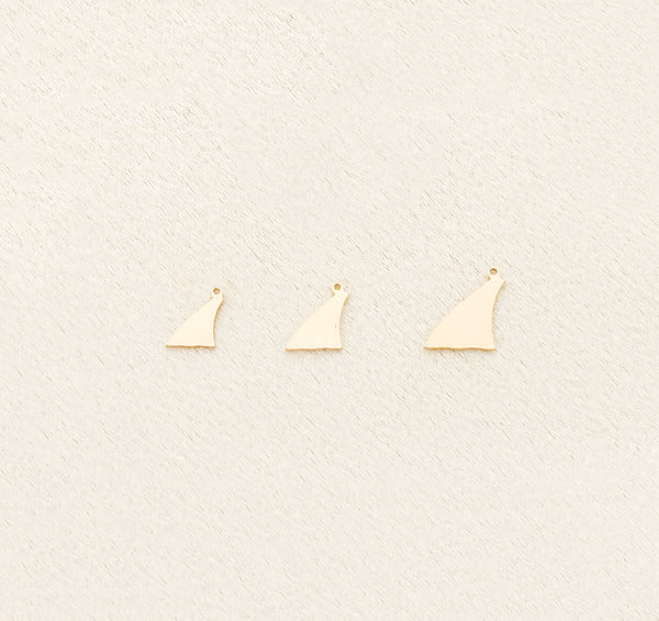 shark fin charm