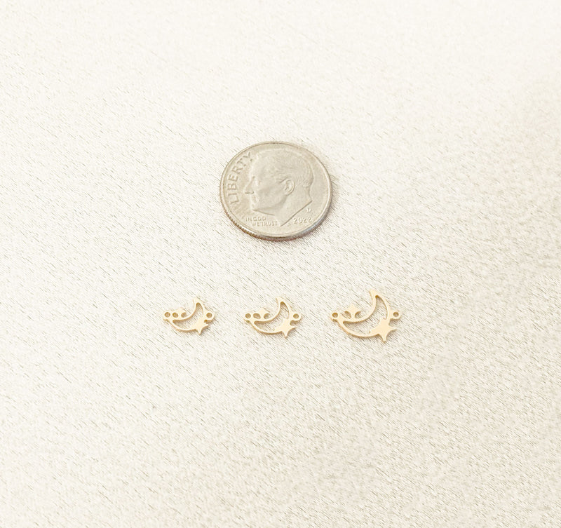 sparkling moon connector size comparison
