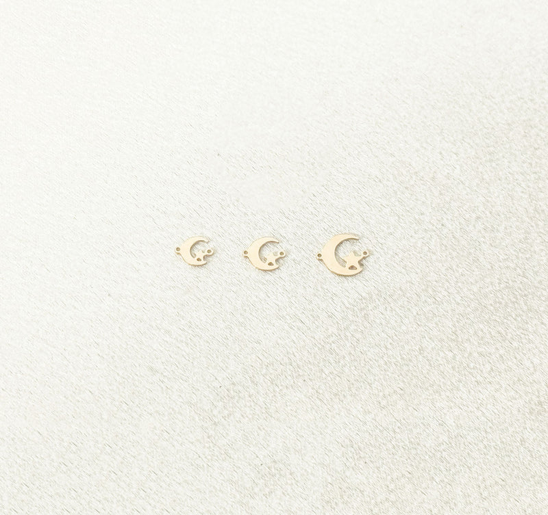 star on moon connector