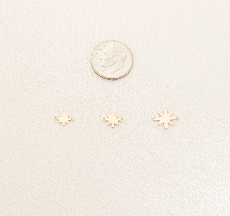 sunburst connector size comparison