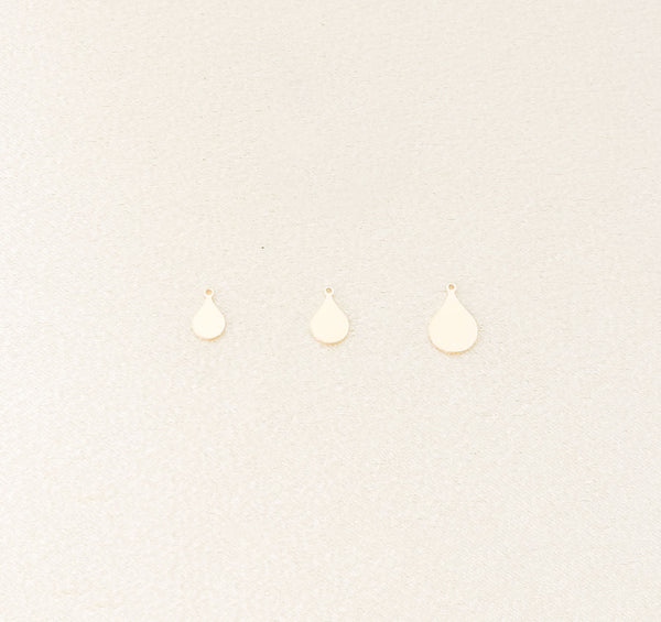 teardrop charm