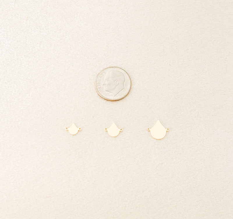 teardrop connector size comparison