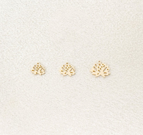 water lily charm