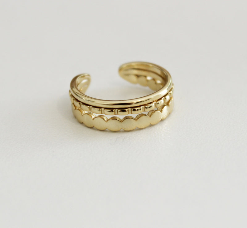 emery layered ring